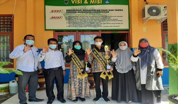 Dua Siswa SMPN 21 Batanghari Terpilih Wakili Duta Genre ke Provinsi Jambi